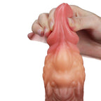 Lovetoy 7 Inch Dual Layered Silicone Cock – Lifelike Dildo > Dildos > Fantasy