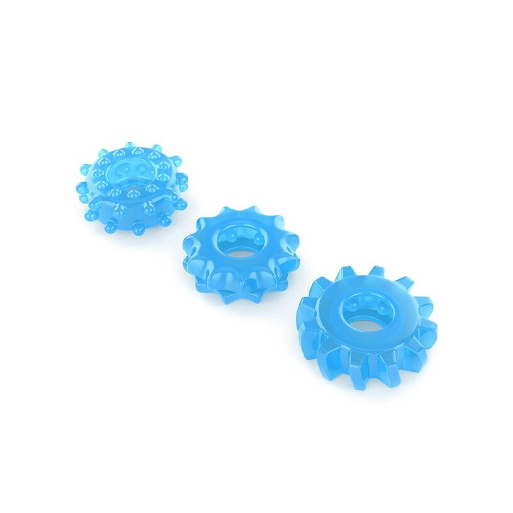 Lovetoy Glow In The Dark Lumino Cock Rings Set Of 3 > Cock Ring > Sets Main image