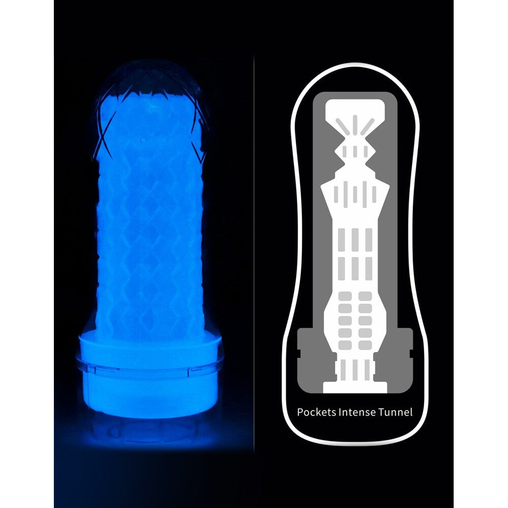 Lovetoy Glow in the Dark Lumino Play – Glow in the Dark Masturbator > Sex Toys For Men > Masturbators > Manual