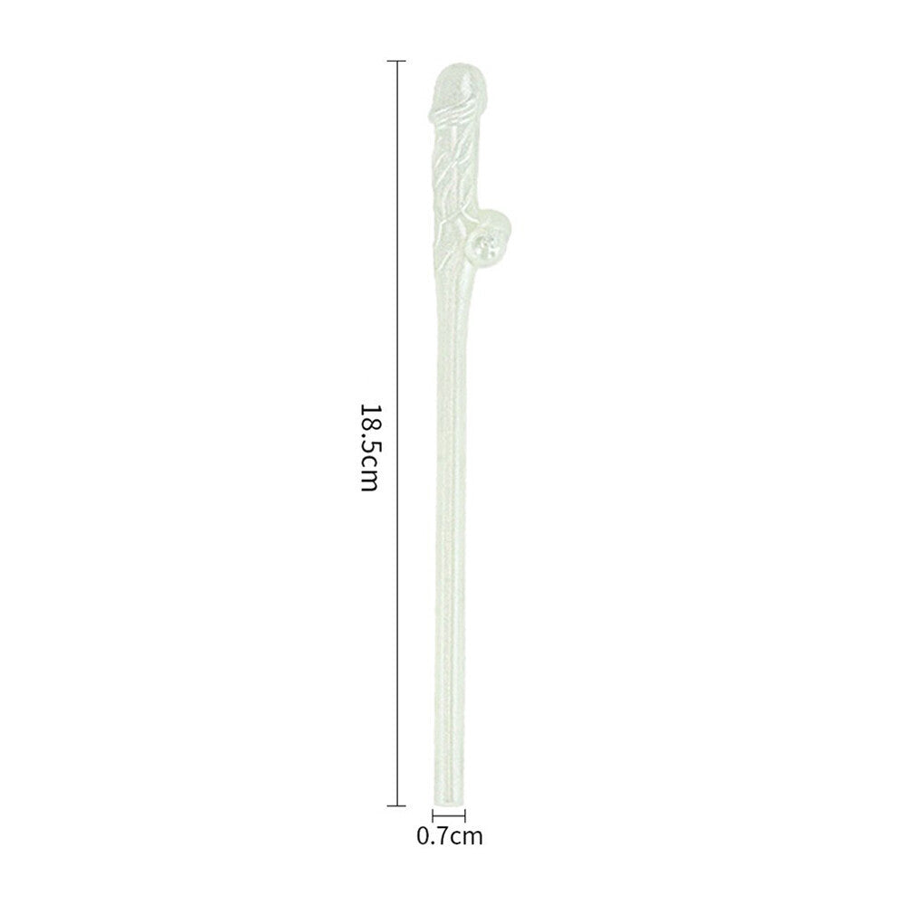 Willy Straws Glow in the Dark 9 Pack – Glow in the Dark Straws > Novelties > Party Supplies