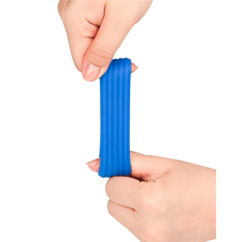 Deep Rib Grip Ring – Silicone Stretch Grip Ring > Cock Ring > Single