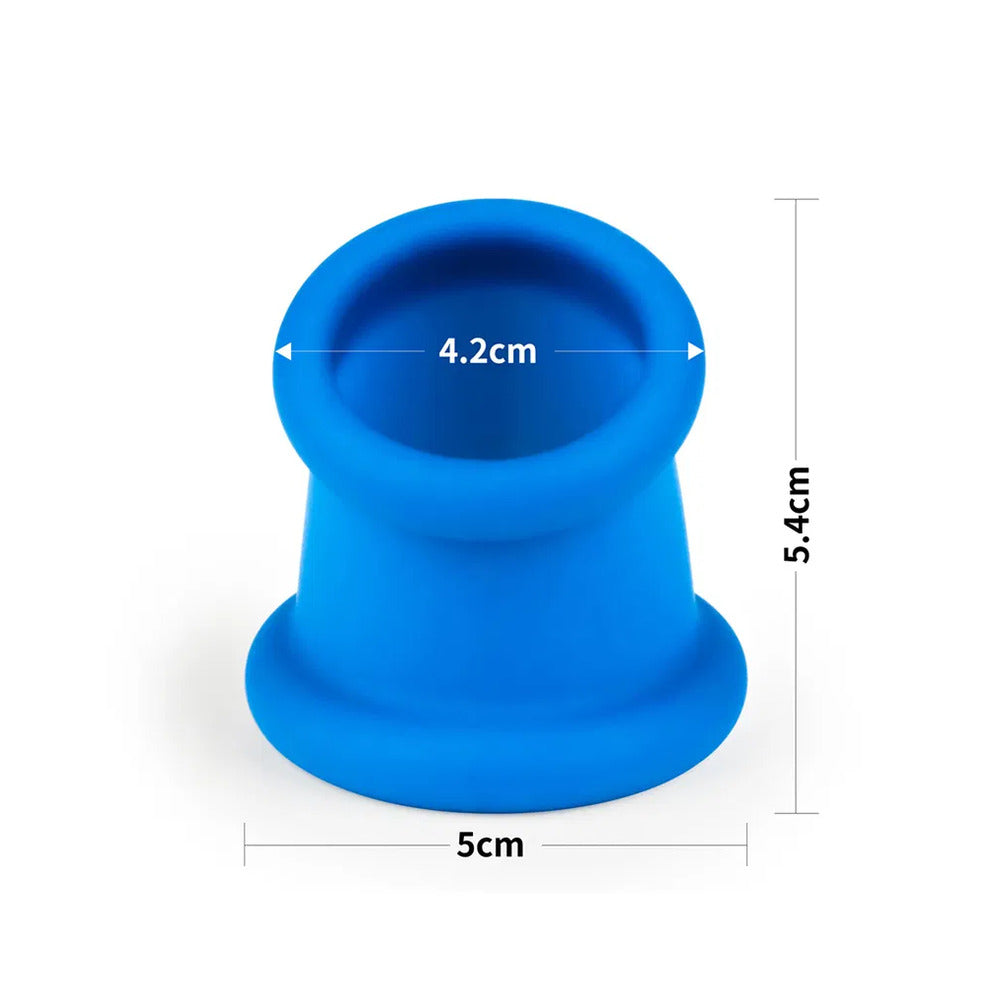 Tapered Squeeze Stretcher – Dual-Function Penis Ring and Ball Stretcher Silicone Device > Sex Toys For Men > Ball Stretchers