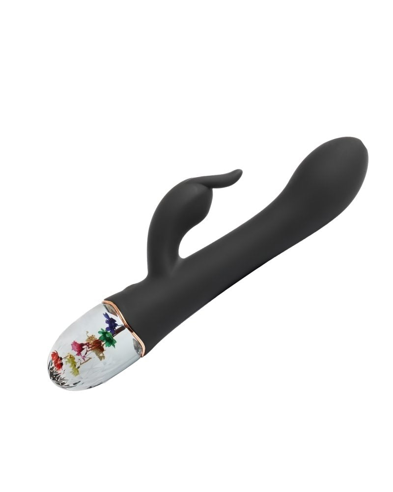 Loviss Flora Garden Dual Stimulation Curved Shaft - Rabbit Vibrator > Vibrators > Ladies > Rabbit
