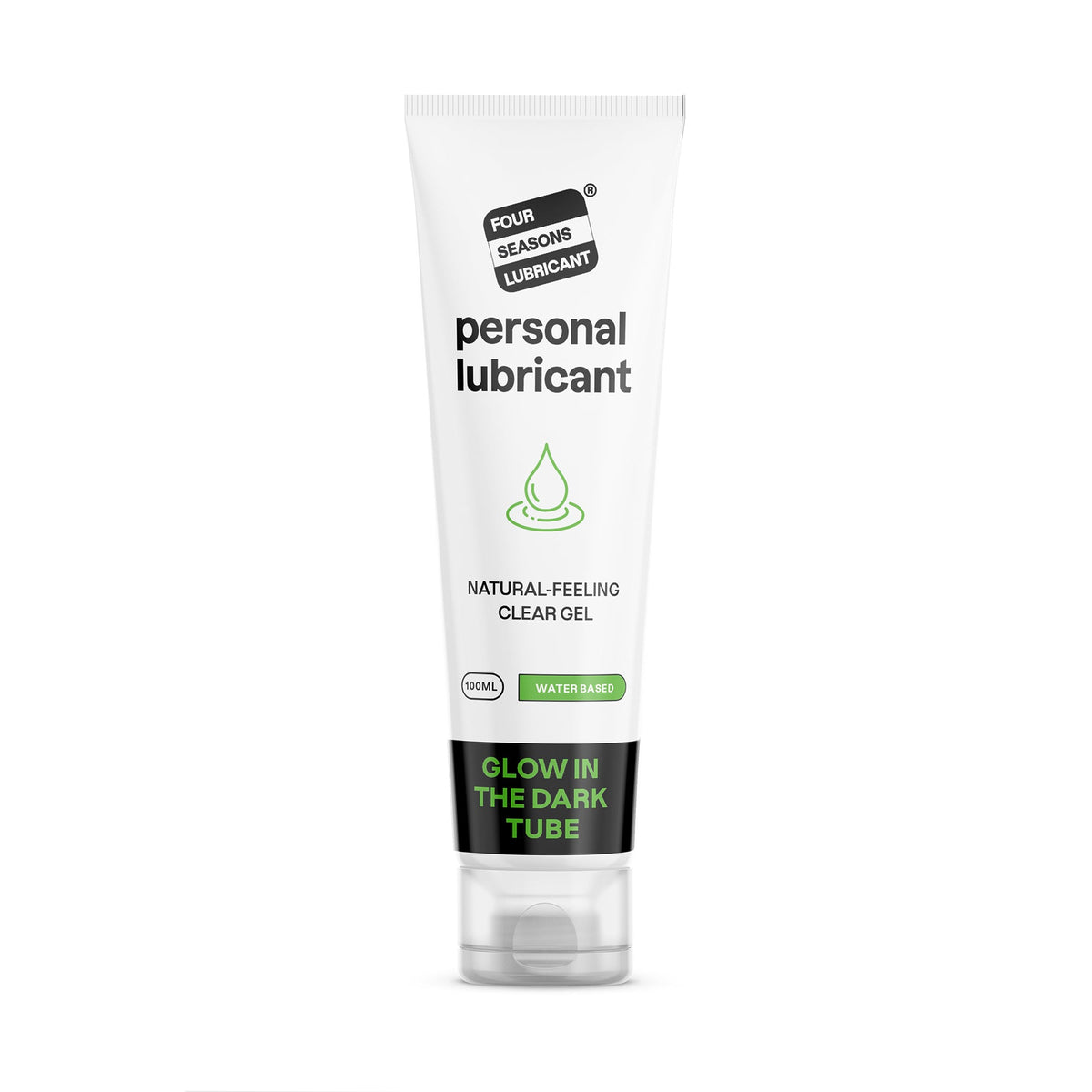 Four Seasons Glow in the Dark Lubricant Tube 100ml > Lube > Water Based Main image