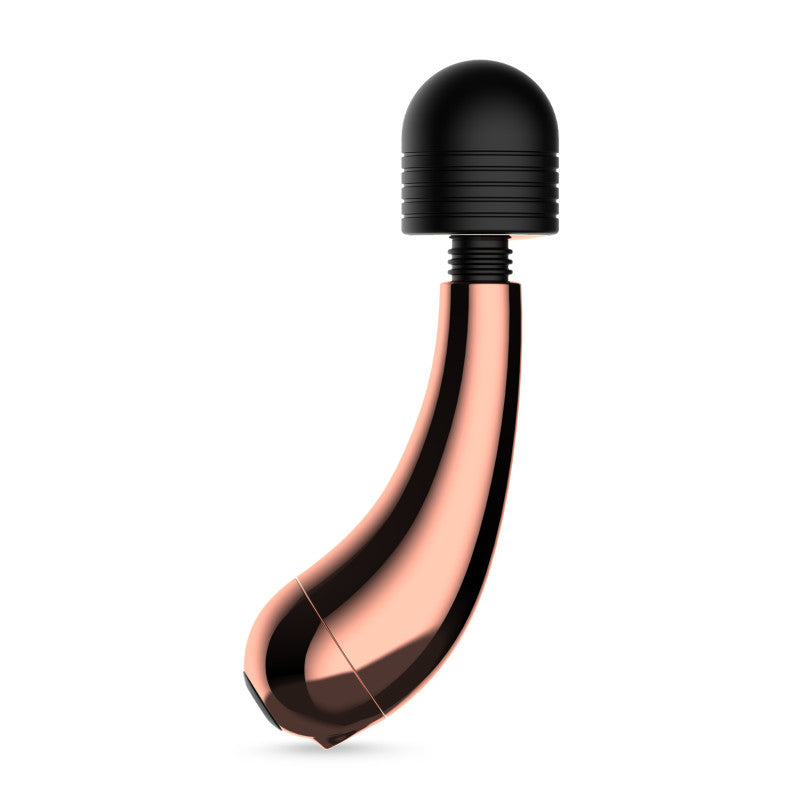 Lush Callie USB Rechargeable Mini Massager Wand with Rose Gold Accents Compact Design > Sex Toys > Mini Massagers