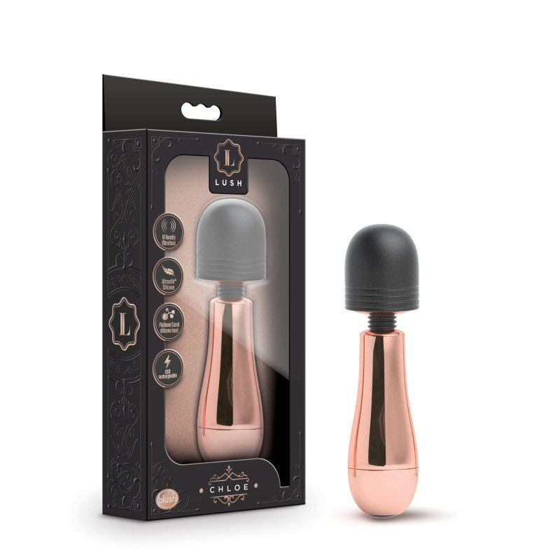 Lush Chloe Mini Massager Wand in Rose Gold > Sex Toys > Mini Massagers Main image