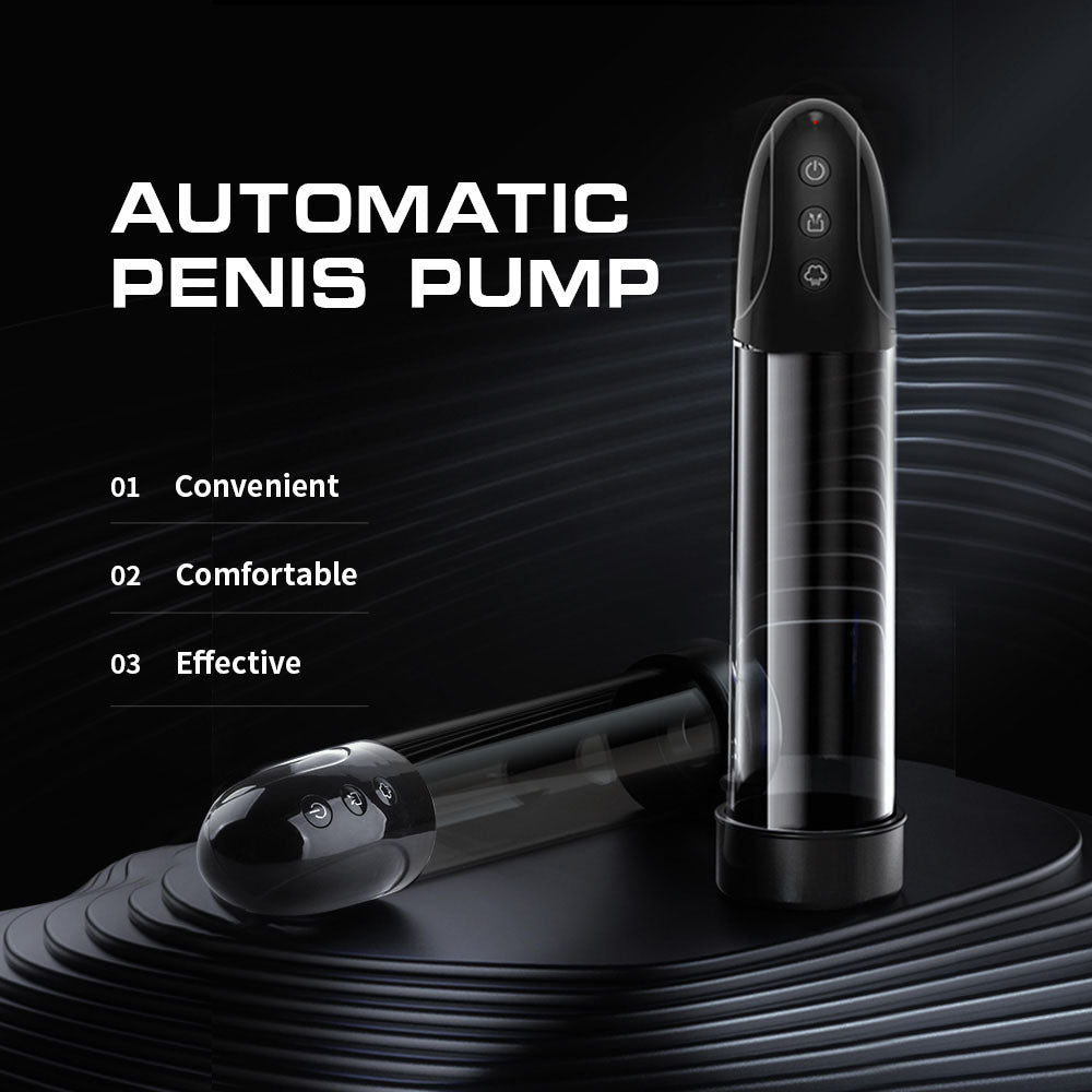 LuvPump Automatic Penis Pump USB Rechargeable Male Enhancement Device Pumps