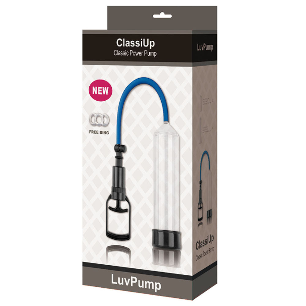 Luvpump Classiup Classic Power Pump Large Penis Pump Pumps