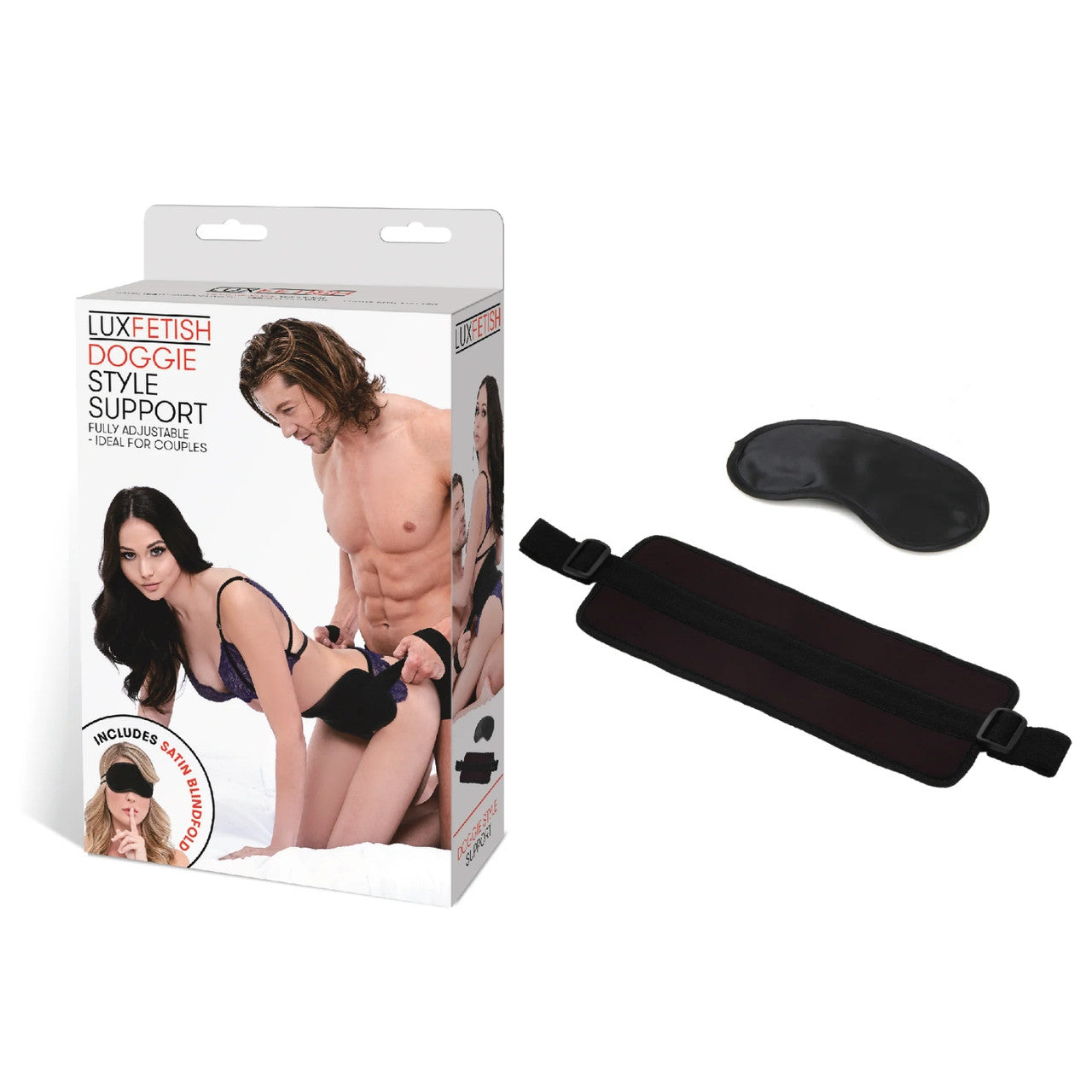Lux Fetish Closet Cuffs Ultra Comfortable Adjustable Door Restraints for Couples
