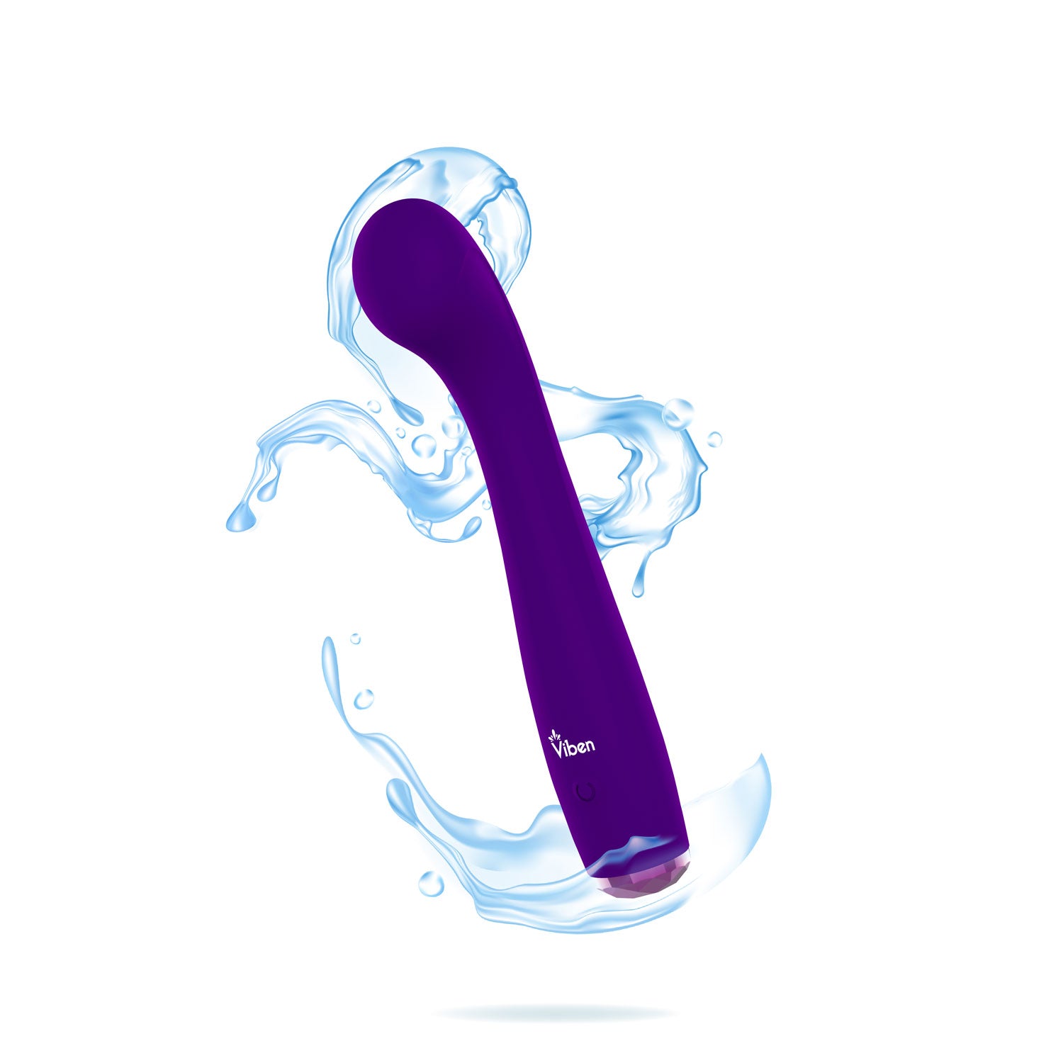 Viben Devotion Violet G-Spot Vibrator – Smooth Silicone Intense Stimulation Device Purple > Sex Toys For Ladies > G-Spot Vibrators