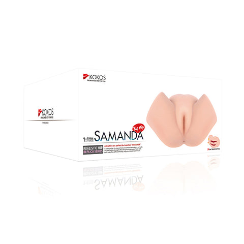 Kokos Big Hip Samanda - Missionary Style Masturbator Flesh Strokers - Manual