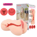 Kokos Hanna Onahole – Dual Layer Vagina Stroker Flesh > Sex Toys For Men > Masturbators > Manual