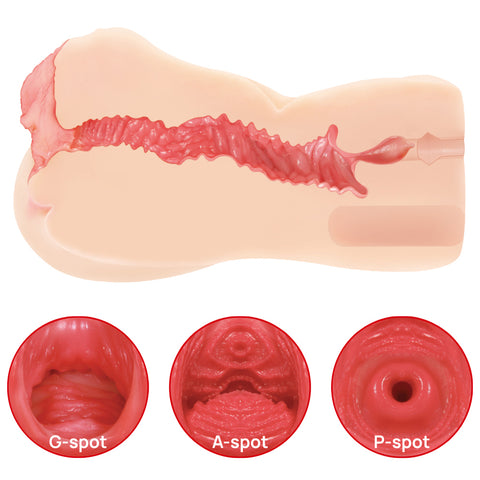 Kokos Vanilla Onahole 004 Dual Layer Vagina Stroker for Realistic Sensation and Enhanced Pleasure Strokers - Manual