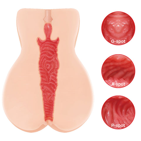 Kokos Vanilla Onahole 004 Dual Layer Vagina Stroker for Realistic Sensation and Enhanced Pleasure Strokers - Manual