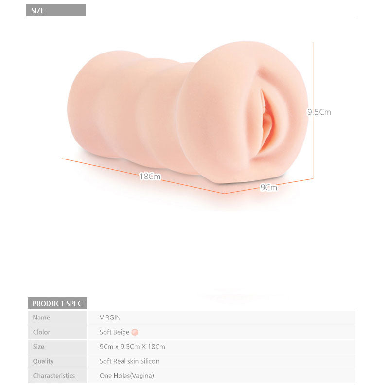 Kokos Three Sisters Virgin – Realistic Vagina Stroker > Sex Toys For Men > Masturbators > Manual