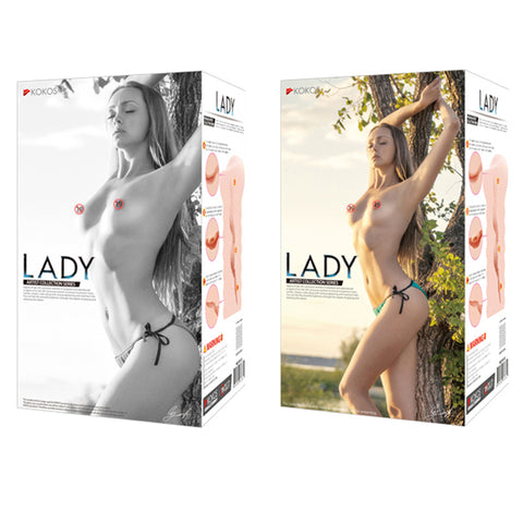 Masturbator Lady for Ultimate Realistic Pleasure Experience > Sex Toys For Men > Masturbators > Manual
