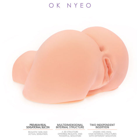 Kokos Real Hip Oknyeo Doggy Style Masturbator Strokers - Onahole