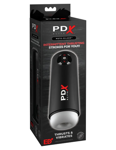 Pdx Elite Moto Milker Suction Stroker > Sex Toys For Men > Masturbators > Vibrating
