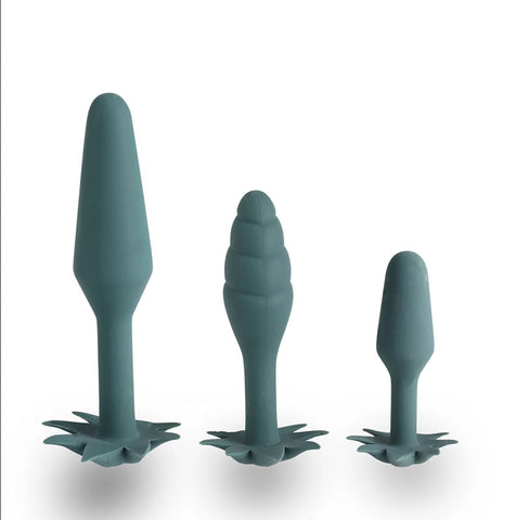 Maia Doobies Novelty Hemp Butt Plugs Set of Three Sizes > Anal Range > Butt Plug Kits