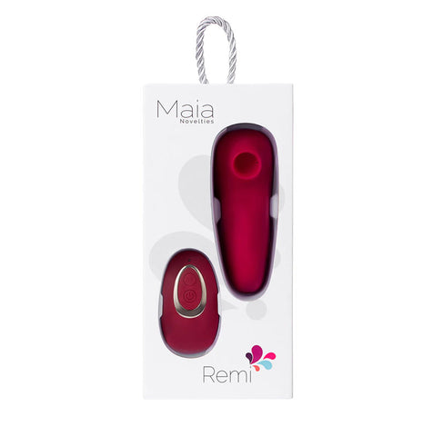 Maia Remi USB Rechargeable Panty Vibe with Suction Panty Vibrators