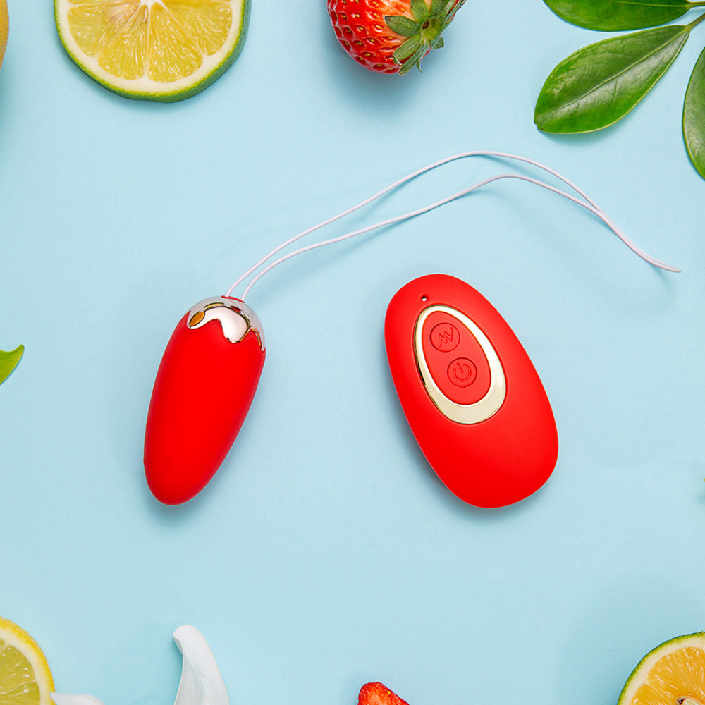 Maia Shortcake Vibrating Egg with Wireless Remote > Sex Toys For Ladies > Vibrating Eggs