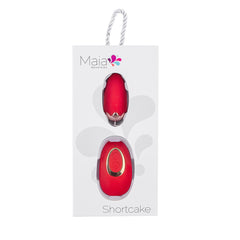 Shortcake - 20-Function Bullet Vibrator with Wireless Remote - Red