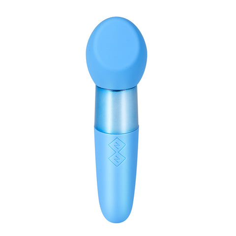 Rina Dual Motor Vibrator - Blue, 13cm Compact Design VIBRATORS