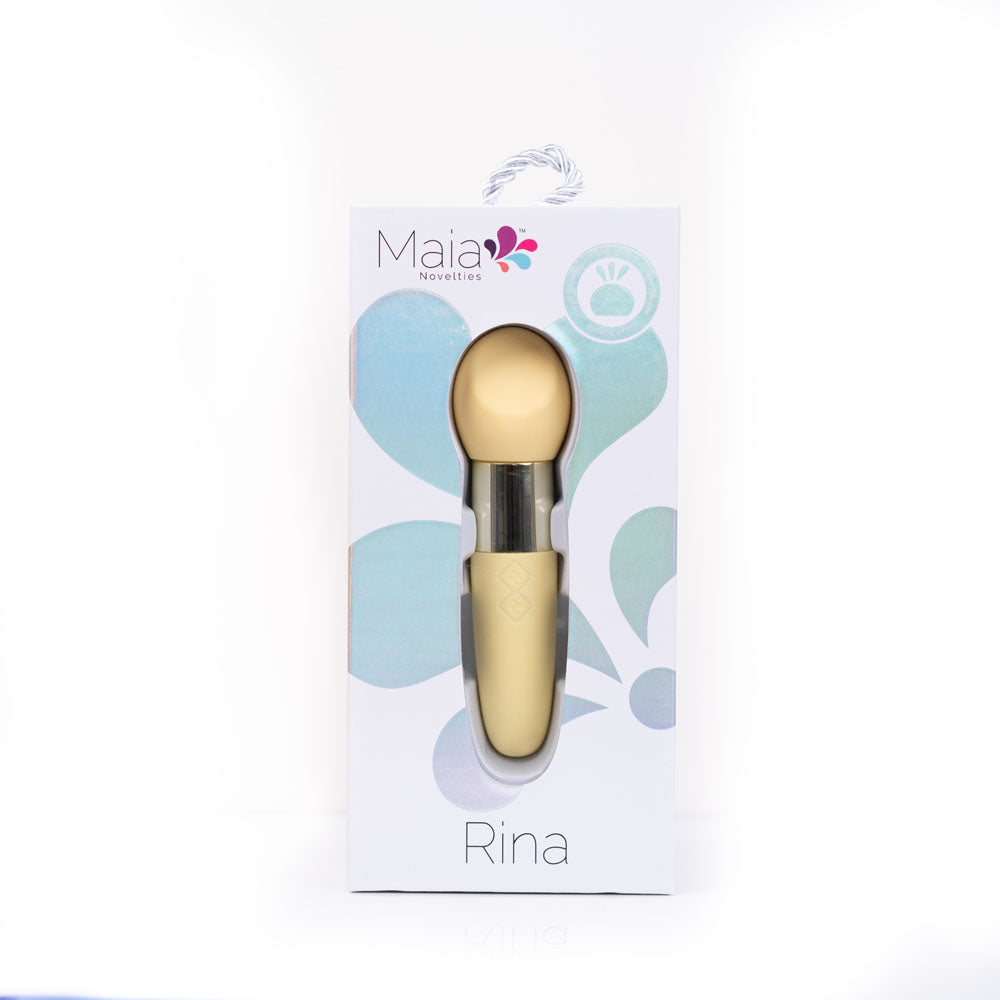 Rina Dual Motor Vibrator - Yellow