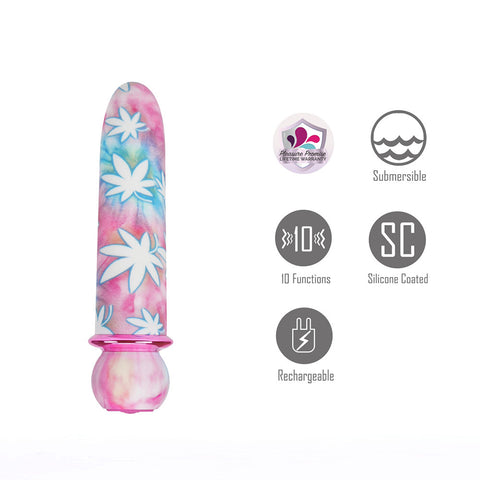 Maia Jaguar 420 Tie Die Silicone Bullet Vibrator BULLETS