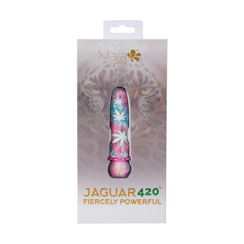 Maia Jaguar 420 Tie Die USB Rechargeable Silicone Bullet Vibrator BULLETS & EGGS