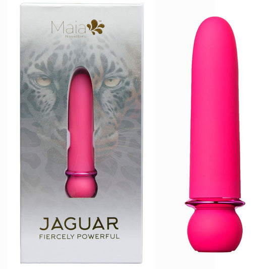 Maia JAGUAR - - 10.1 cm USB Rechargeable Bullet Pink BULLETS & EGGS