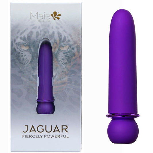 Maia JAGUAR - - 10.1 cm USB Rechargeable Bullet Purple BULLETS & EGGS
