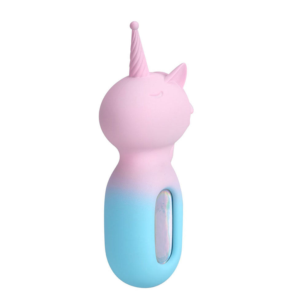 Maia Unie Pink Blue Unicorn Wand > Vibrators > Ladies > Clitoral Vibrators and Stimulators
