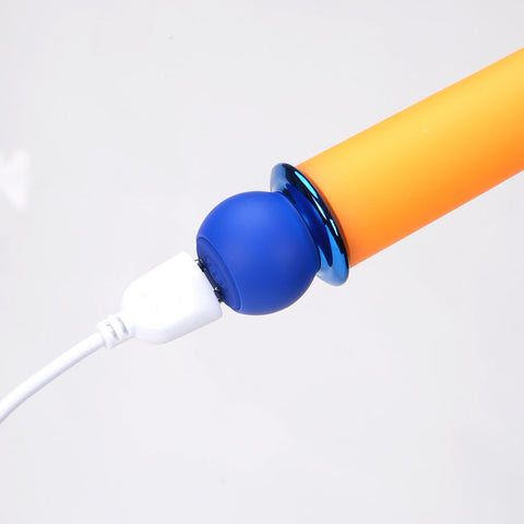 Maia Rori Orange 15.2 cm USB Rechargeable XL Bullet Vibrator BULLETS