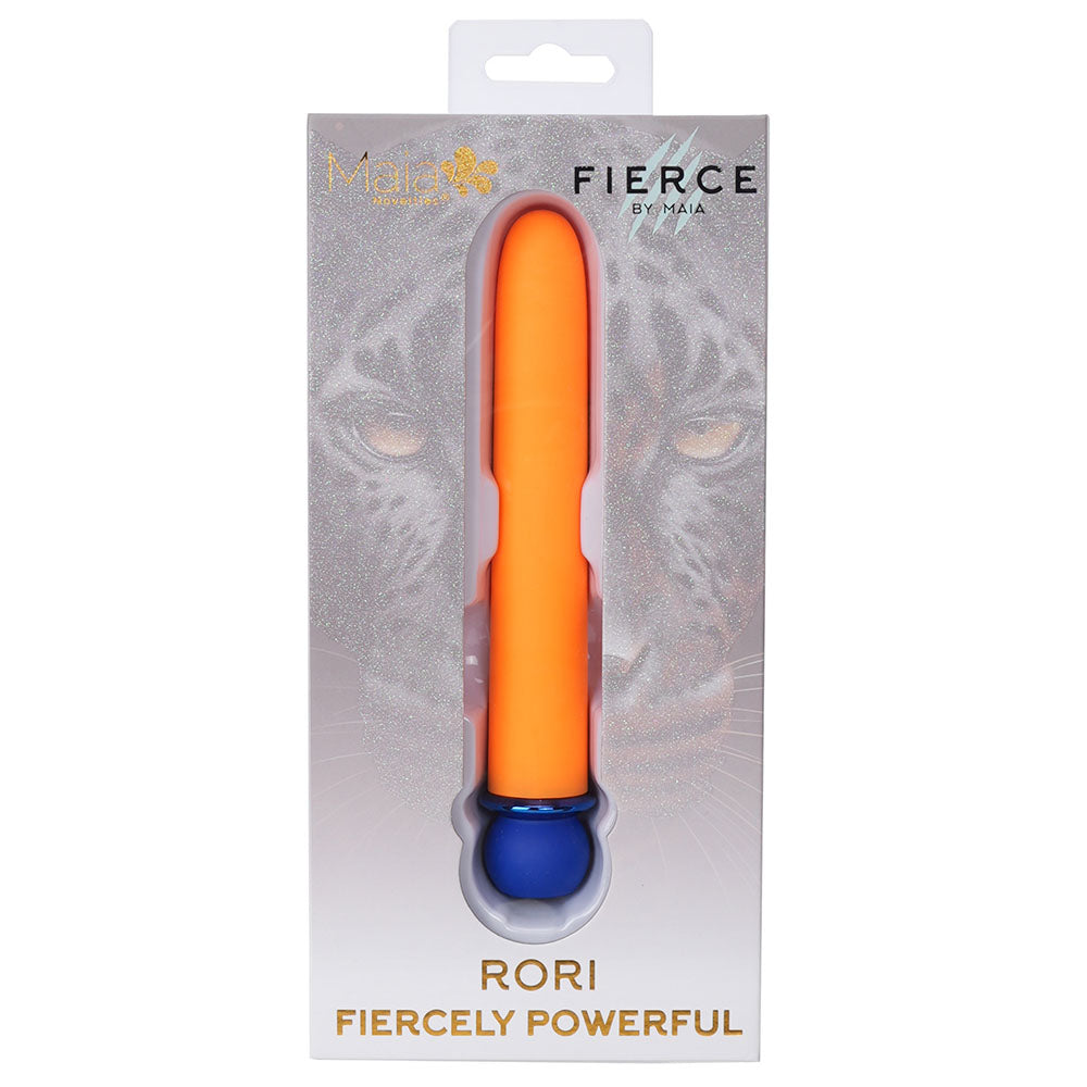Maia Rori Orange 15.2 cm USB Rechargeable XL Bullet Vibrator BULLETS