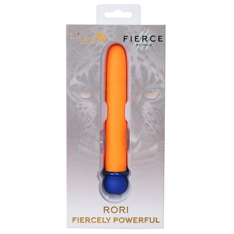 Maia Rori Orange 15.2 cm USB Rechargeable XL Bullet Vibrator BULLETS