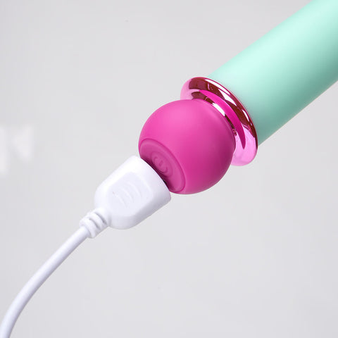 Maia Rori Teal 15.2 cm USB Rechargeable XL Bullet Vibrator BULLETS