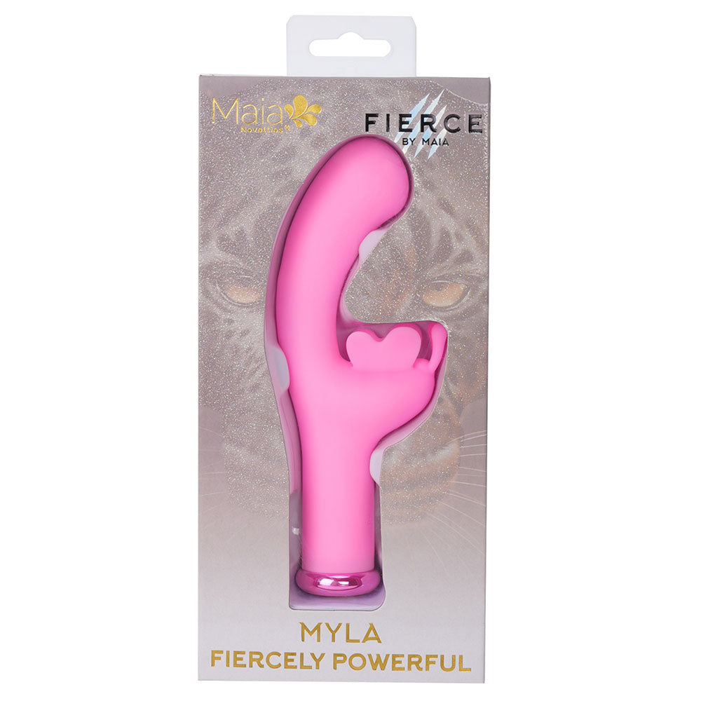 Maia Myla 15.9cm Silicone Butterfly Vibrator Submersible > Vibrators > Ladies > Rabbit