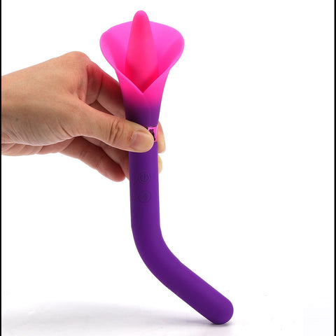 Maia Vala (Pink) – USB Rechargeable Silicone Flower Vibrator VIBRATORS