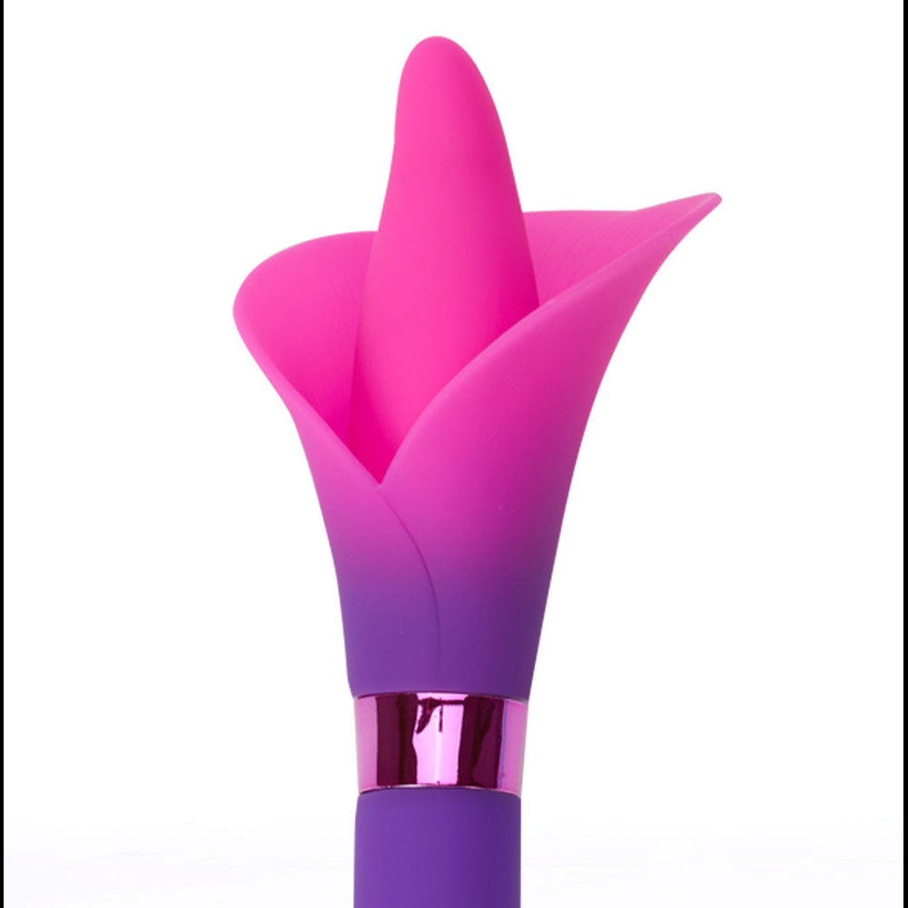 Maia Vala (Pink) – USB Rechargeable Silicone Flower Vibrator 22.2 cm > Vibrators > Ladies > Clitoral Vibrators and Stimulators