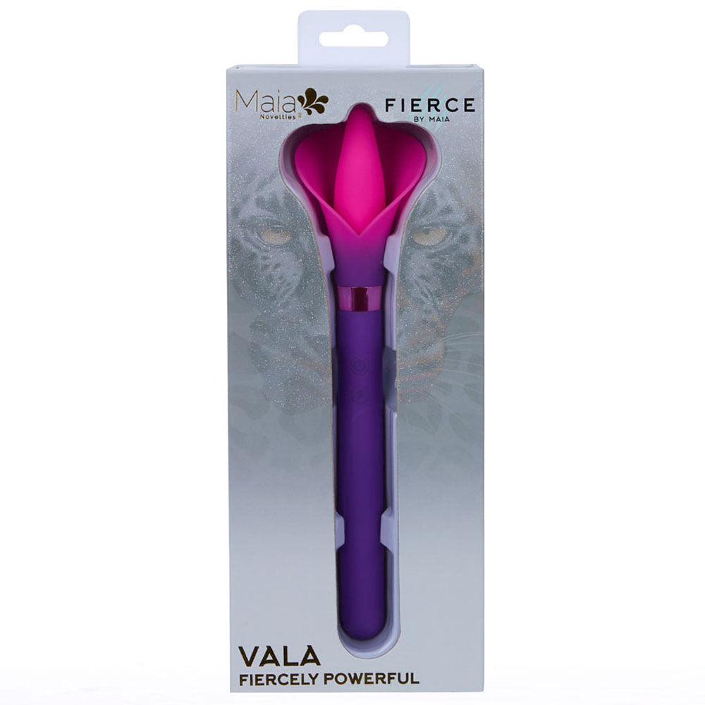 Maia Vala (Pink) – USB Rechargeable Silicone Flower Vibrator 22.2 cm > Vibrators > Ladies > Clitoral Vibrators and Stimulators