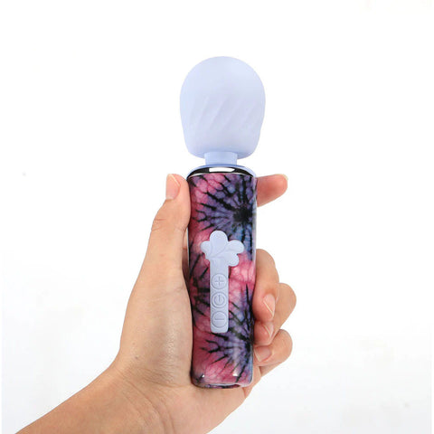 Maia Journee (Tie-Dye) – USB Rechargeable Silicone Wand Electric Massager