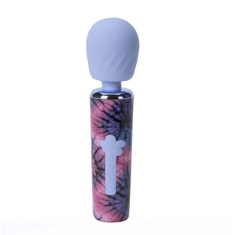 Maia Journee (Tie-Dye) – USB Rechargeable Silicone Wand Electric Massager