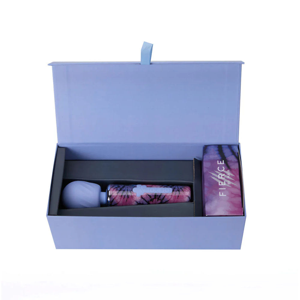 Maia Journee (Tie-Dye) – USB Rechargeable Silicone Wand Electric Massager