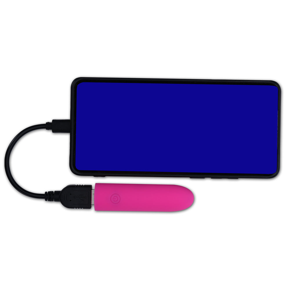 Maia VibeDrive – USB Rechargeable 10 cm Bullet Vibrator with Storage > Vibrators > Mini Vibrators