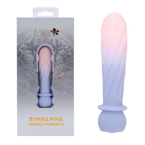Maia Symba – USB Rechargeable 10.8 cm Powerful Bullet Vibrator Pink > Vibrators > Mini Vibrators