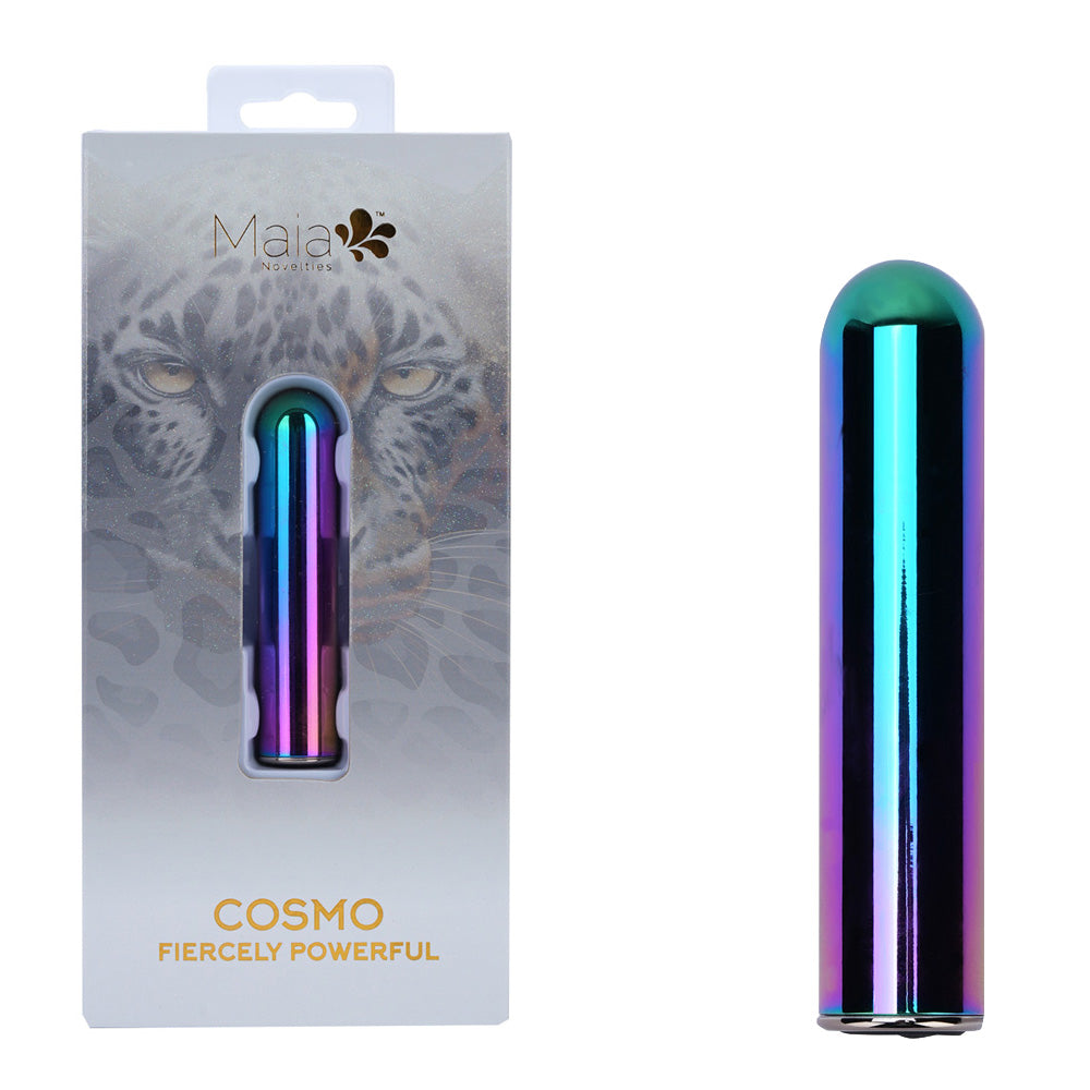 Maia Cosmo – USB Rechargeable 8.9 cm Bullet Vibrator Coloured > Sex Toys For Ladies > Clitoral Vibrators and Stimulators
