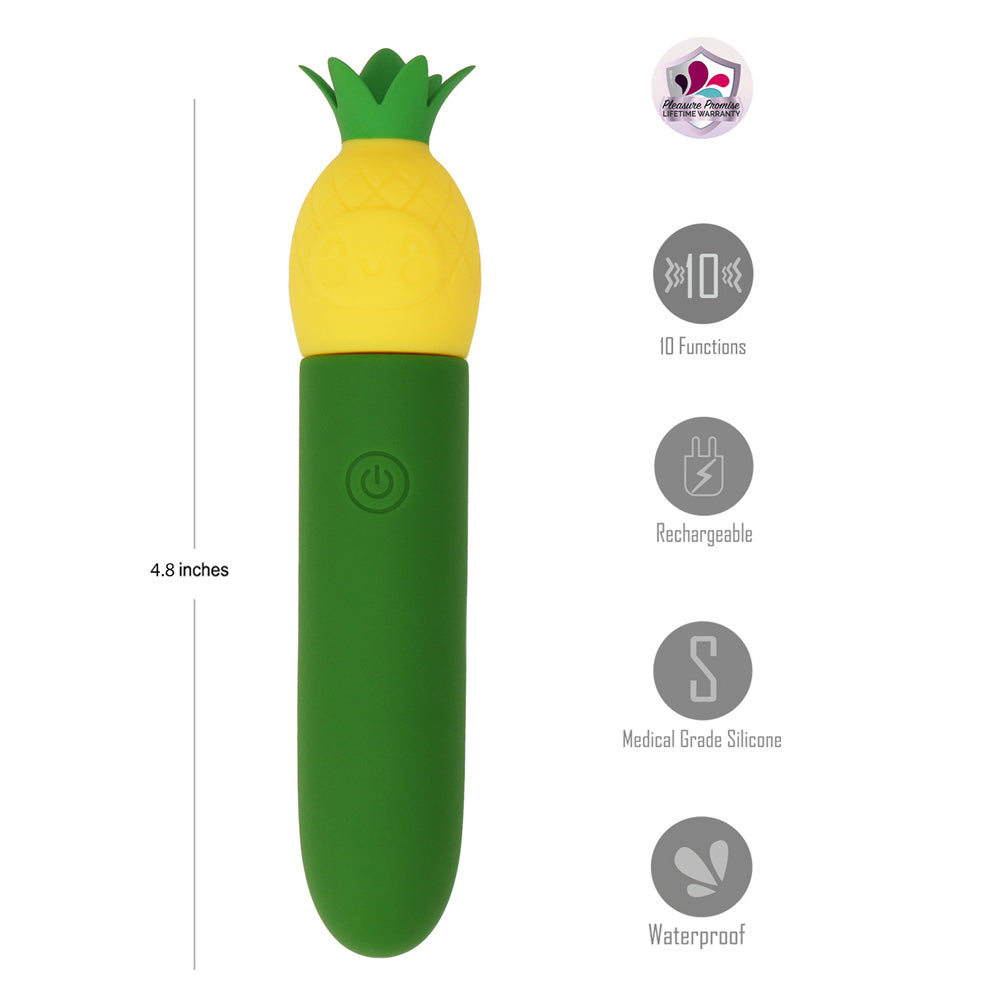 Maia Pina – USB Rechargeable Splashproof 11 cm Bullet Vibrator > Sex Toys For Ladies > Clitoral Vibrators and Stimulators