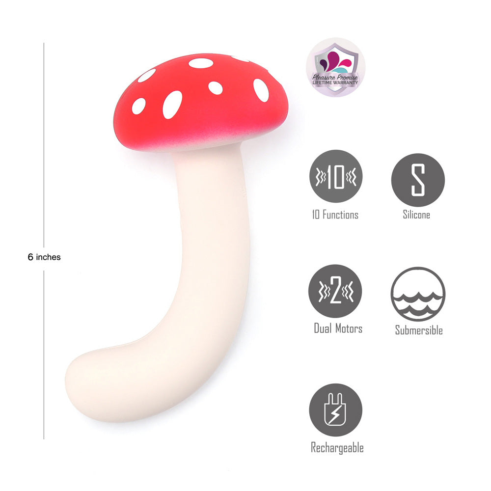 Maia Alice Dual Motor Vibrator – USB Rechargeable 15.2 cm > Vibrators > Unconventional