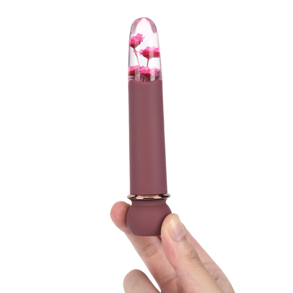Maia FLORA – 12.7 cm USB Rechargeable Clitoral Vibrator > Vibrators > Mini Vibrators